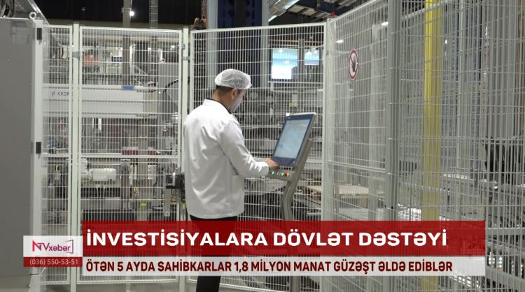 Naxçıvanda ötən 5 ayda sahibkarlar 1,8 milyon manat güzəşt əldə ediblər<font color=red> - VİDEO</font>