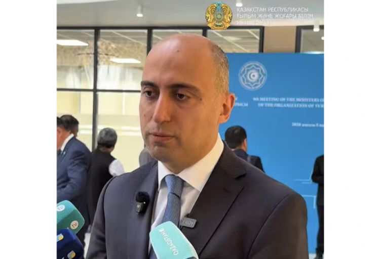 Emin Əmrullayev Azərbaycan və Qazaxıstanın təhsil sahəsində əməkdaşlığını yüksək qiymətləndirib