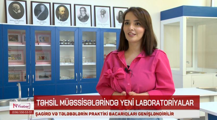  Naxçıvanda təhsil müəssisələrində yeni laboratoriyalar yaradılıb<font color=red> - VİDEO</font>