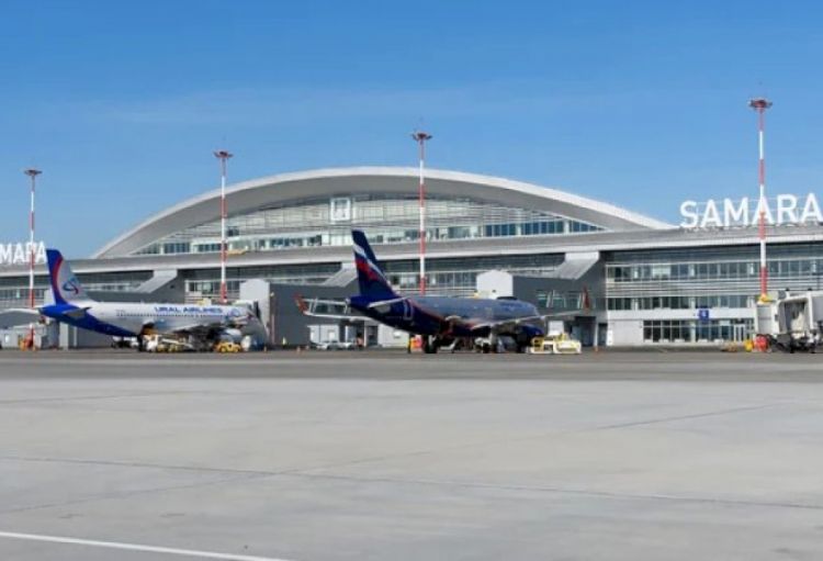 Samara hava limanında məhdudiyyətlər aradan qaldırılıb