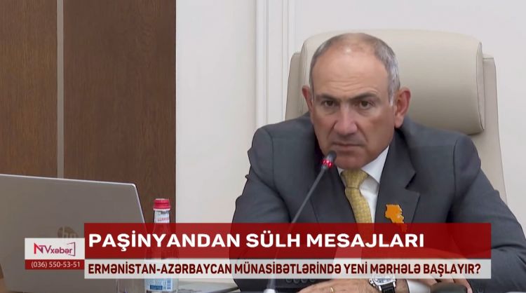 Paşinyandan sülh mesajları<font color=red> - VİDEO</font>