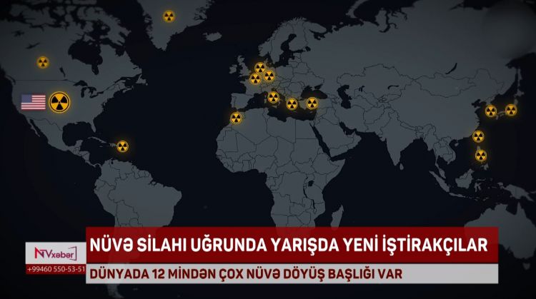 Nüvə silahı uğrunda yarışda yeni iştirakçılar<font color=red> - VİDEO</font>