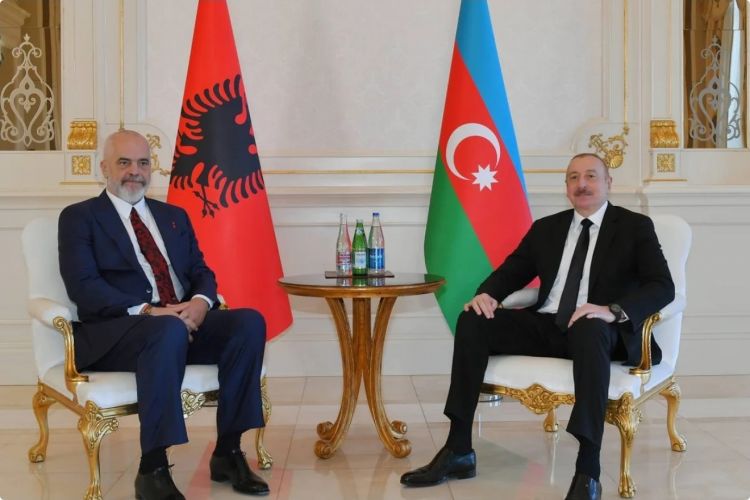 Albaniyanın Baş naziri Edi Rama Azərbaycan Prezidentini təbrik edib
