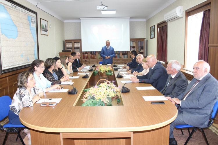 AMEA Naxçıvan Bölməsində 15 İyun – Milli Qurtuluş Gününə həsr edilmiş tədbir keçirilib