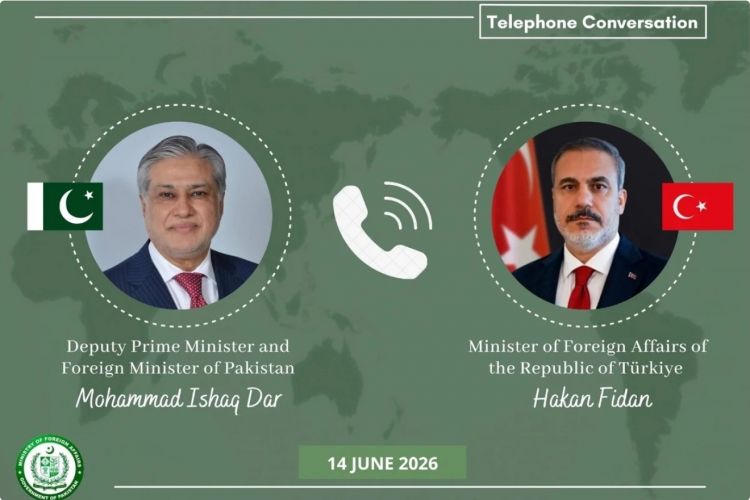 İshaq Dar və Hakan Fidan bu gün imzalanması gözlənilən ABŞ-İran razılaşmasını müzakirə ediblər