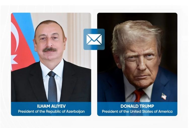 Prezident İlham Əliyev Donald Trampı yubileyi münasibətilə təbrik edib