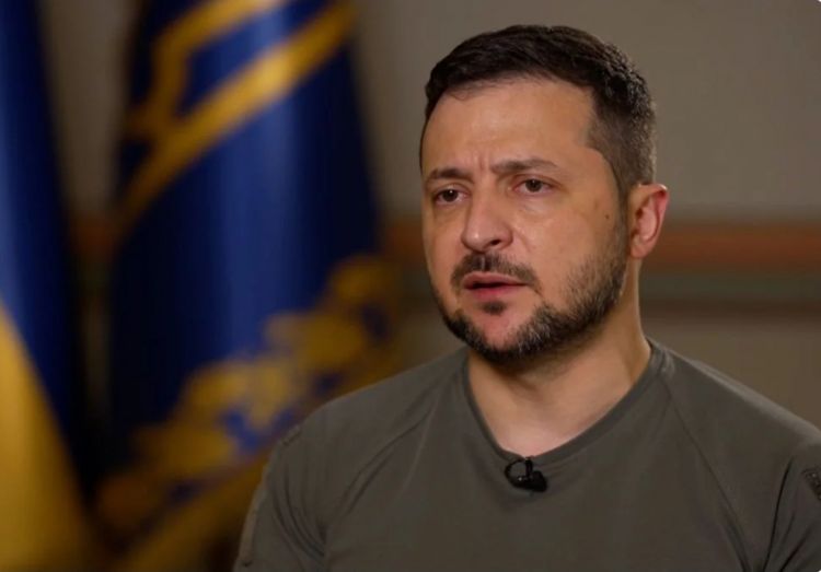 Zelenski: Rusiya Ukraynaya gecə hücumu zamanı 611 PUA-dan və 70-dən çox raketdən istifadə edib