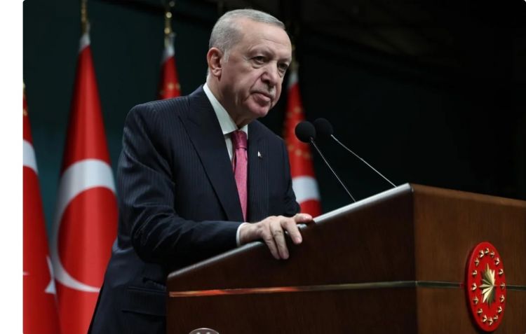 Ərdoğan Azərbaycanı Milli Qurtuluş Günü münasibətilə təbrik edib