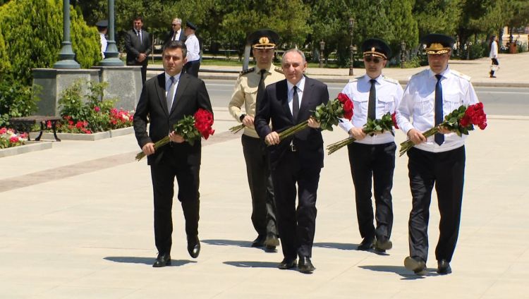 Baş prokuror Kamran Əliyev Naxçıvan Muxtar Respublikasına səfər edib<font color=red> - VİDEO</font>