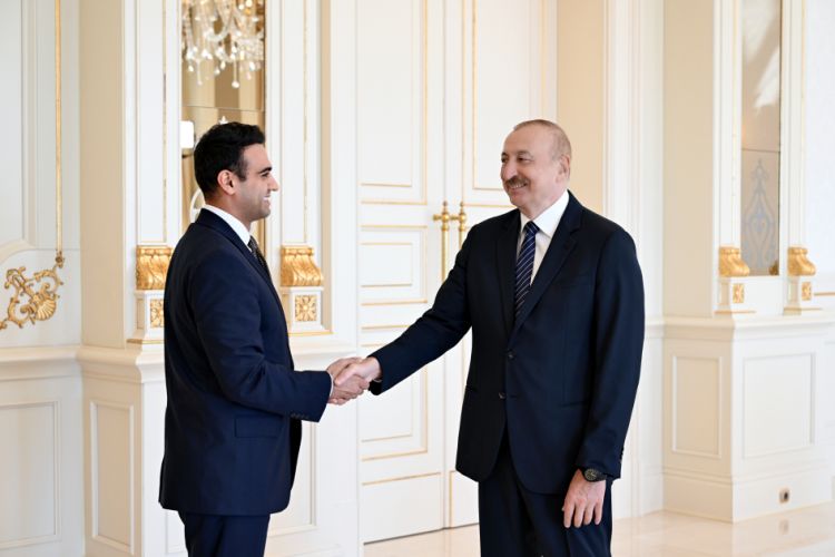 Prezident İlham Əliyev ABŞ Konqresinin Nümayəndələr Palatasının üzvünü qəbul edib<font color=red> - FOTOLAR</font>