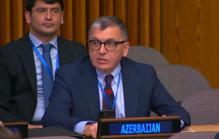 BMT-də Azərbaycanın humanitar yardım alan ölkədən donor ölkəyə çevrildiyi vurğulanıb