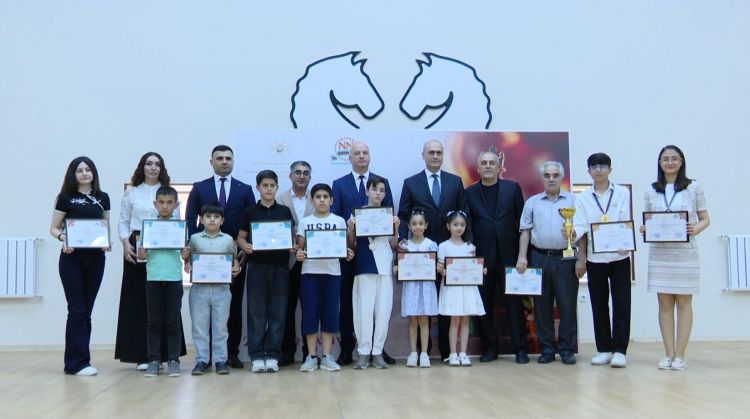Naxçıvanda beynəlxalq reytinqli şahmat turnirinin qalibləri mükafatlandırılıb<font color=red> - VİDEO</font>