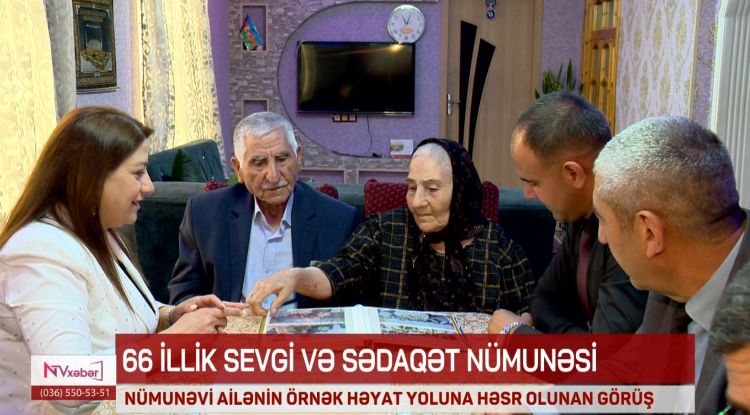 Uzunömürlü nümunəvi Həsənovlar ailəsi ilə görüş keçirilib<font color=red> - VİDEO</font>