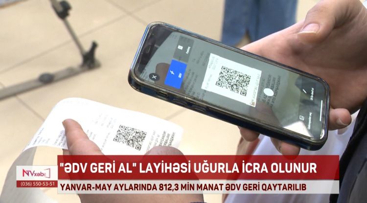 Naxçıvanda indiyə qədər 812,3 min manat ƏDV məbləği geri qaytarılıb<font color=red> - VİDEO</font>