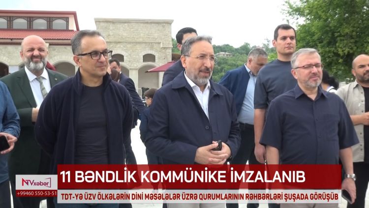 Şuşada TDT ölkələri dövlət dini qurumları rəhbərlərinin Birinci görüşü başa çatıb<font color=red> - VİDEO</font>
