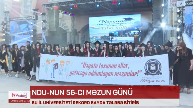 NDU-da 56-cı Məzun Günü qeyd olunub<font color=red> - VİDEO</font>