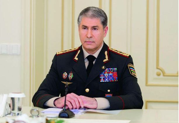 Vilayət Eyvazov daxili işlər orqanlarının şəxsi heyətini Polis Günü münasibətilə təbrik edib