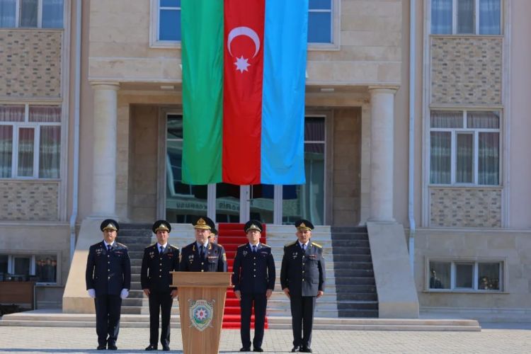 Naxçıvanda Orta İxtisas Polis Məktəbində "Polis Günü" və buraxılış mərasimi keçirilib<font color=red> - FOTOLAR</font>