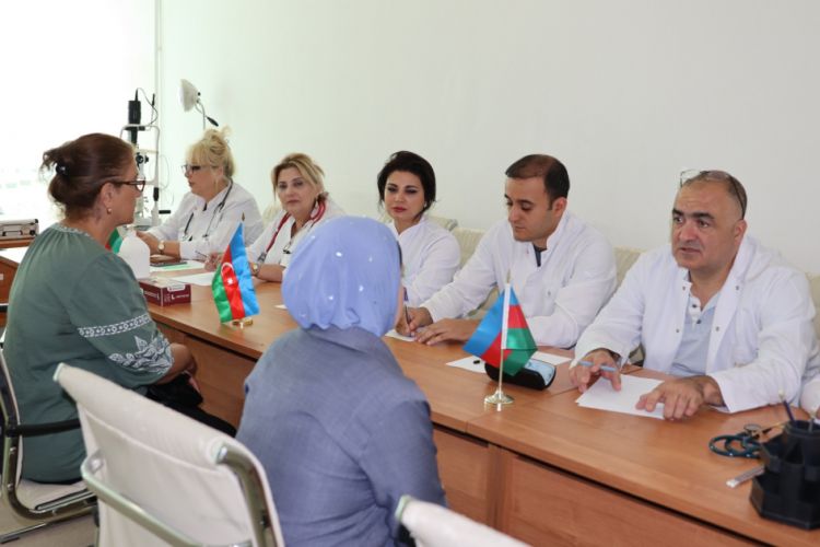 Xankəndidə növbəti səyyar tibbi müayinə aksiyası təşkil edilib