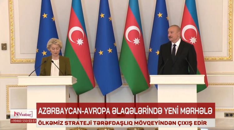AZƏRBAYCAN- AVROPA ƏLAQƏLƏRİNDƏ YENİ MƏRHƏLƏ<font color=red> - VİDEO</font>