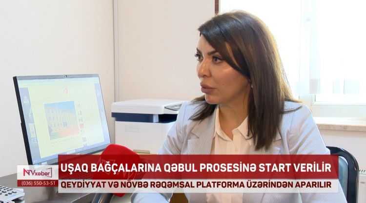 Sabahdan Naxçıvanda uşaq bağçalarına elektron qəbul başlayır<font color=red> - VİDEO</font>