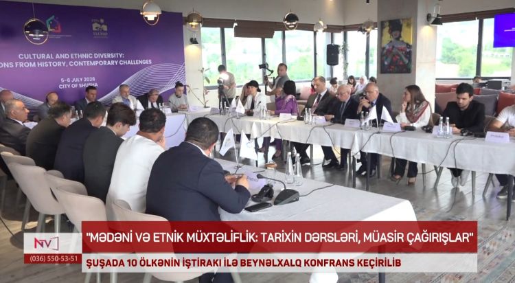 Şuşada keçirilən beynəlxalq konfransda Birgə Bəyannamə qəbul edilib<font color=red> - VİDEO</font>