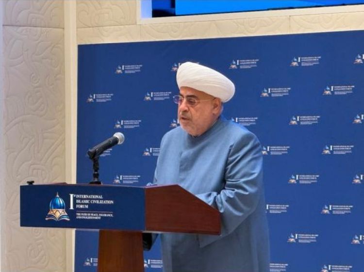 Şeyxülislam Allahşükür Paşazadə Daşkənddə sülhün və tolerantlığın təşviqinə çağırış edib<font color=red> - FOTOLAR</font>
