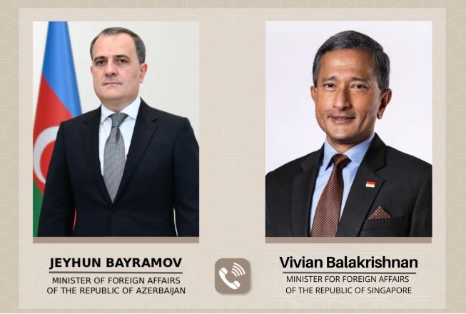 Azərbaycan və Sinqapur arasında mövcud ikitərəfli münasibətlər müzakirə olunub