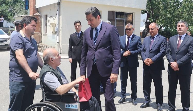 Xocavənddə daha 41 ailəyə evlərinin açarları təqdim olunub<font color=red> - VİDEO</font>