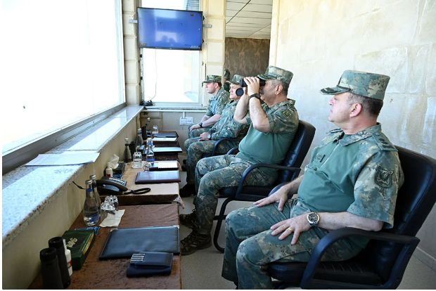 Quru Qoşunlarında əməliyyat təlimi keçirilir <font color=red> - VİDEO</font><font color=red> - FOTOLAR</font>