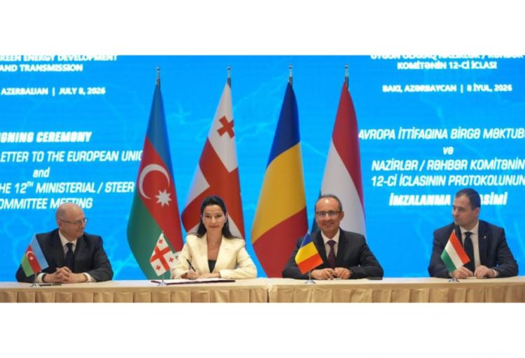 Mariam Kvrivişvili: “Yaşıl Enerji Dəhlizi” üzrə Bakıdakı nazirlər görüşü çox məhsuldar keçib