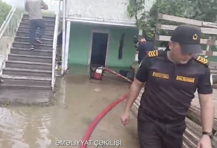 FHN: Zaqatala, Balakən və Ağstafada su dolmuş yerlərdə tədbirlər görülür<font color='red'> - VİDEO</font><font color=red> - VİDEO</font>