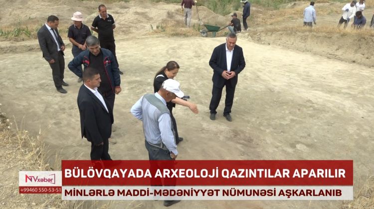 Bülövqayada arxeoloji qazıntılar aparılır<font color=red> - VİDEO</font>