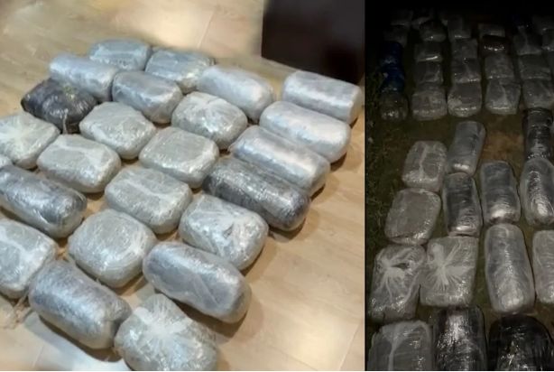 Baş idarə Yevlax və Lənkəranda əməliyyat keçirib, 76 kq narkotik ələ keçirilib