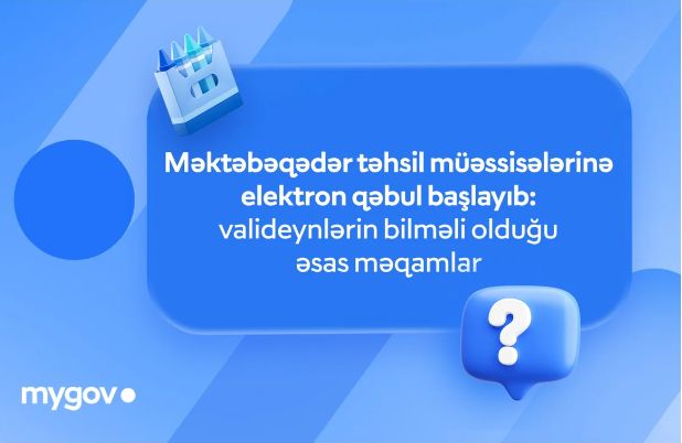 Məktəbəqədər təhsil müəssisələrinə elektron qəbul başlayıb: valideynlərin bilməli olduğu əsas məqamlar