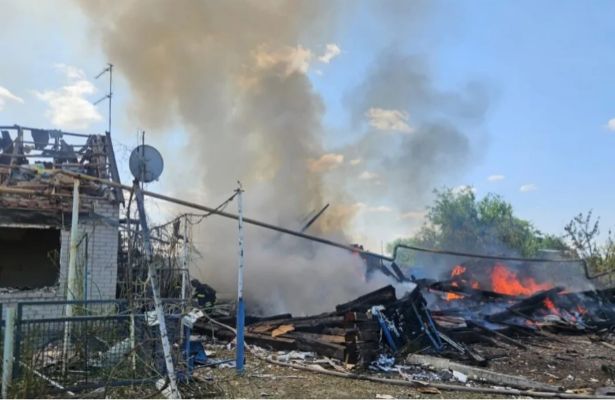 Rusiyanın zərbələri nəticəsində Zaporojye vilayətində 8 nəfər yaralanıb