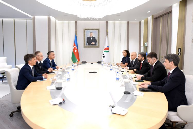 SOCAR İtaliya şirkəti ilə anlaşma memorandumu imzalayıb<font color=red> - FOTOLAR</font>