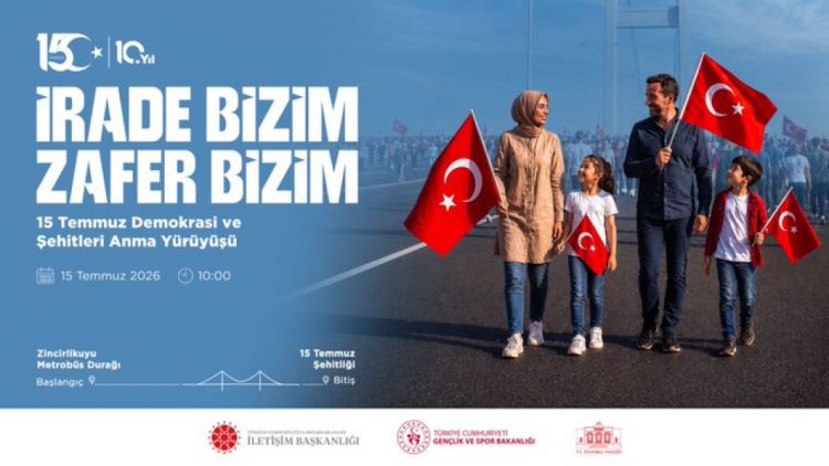 Türkiyədə Demokratiya və Milli Birlik Günündə minlərlə insan Şəhidlər körpüsünə yürüş edəcək