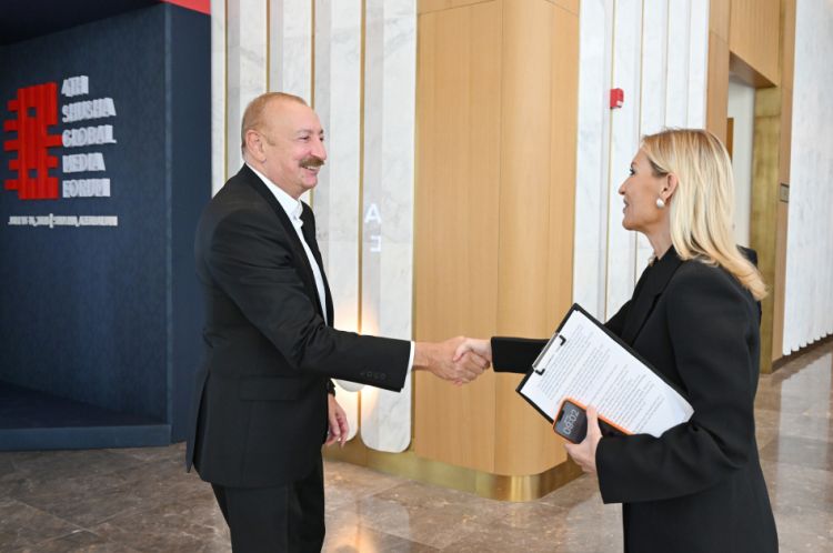Prezident İlham Əliyev IV Şuşa Qlobal Media Forumunun açılışında iştirak edib<font color='red'> - YENİLƏNİB</font><font color=red> - FOTOLAR</font>