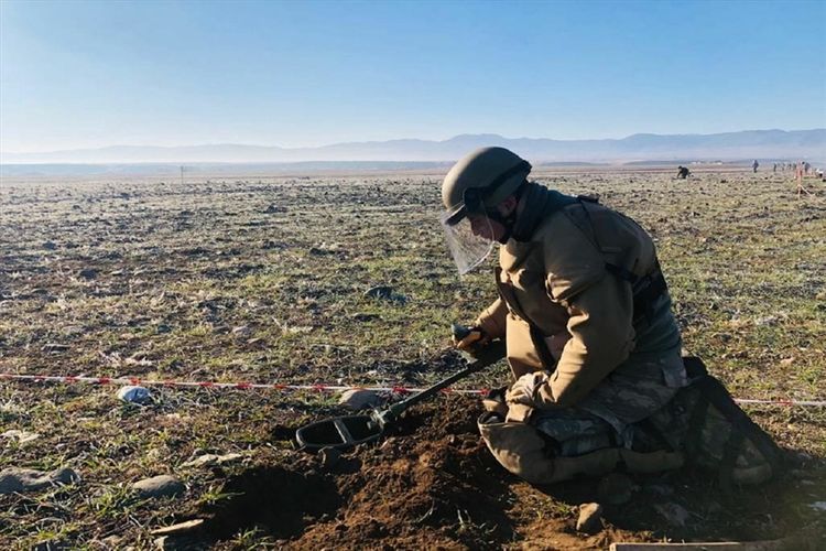 Ötən həftə 1 421, 8 hektar ərazi minalardan təmizlənib