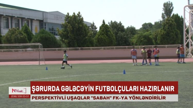 Şərurda gələcəyin futbolçuları hazırlanır<font color=red> - VİDEO</font>
