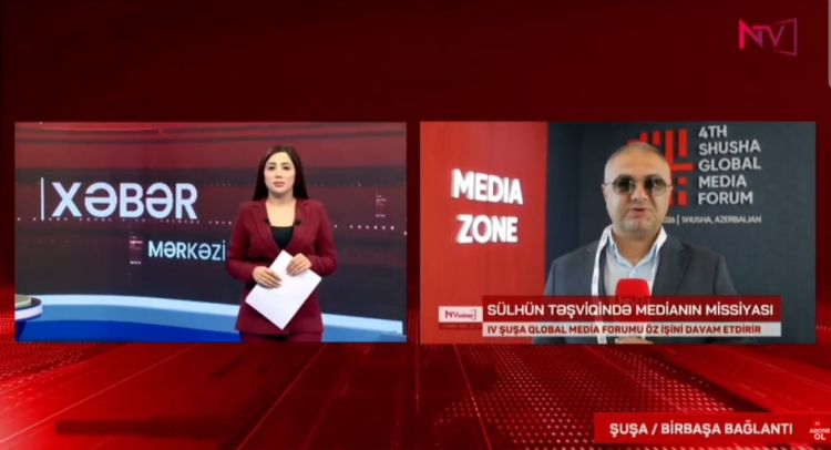 IV Şuşa Qlobal Media Forumu işini davam etdirir<font color=red> - VİDEO</font>