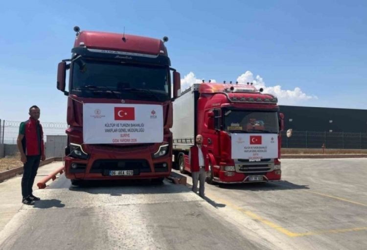Türkiyə Suriyanın şimal bölgəsinə 30 min ərzaq qutusundan ibarət humanitar yardım göndərəcək