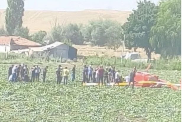 Ankarada təlim helikopteri qəzaya uğrayıb, yaralılar var