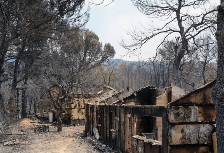 Fransada qəsdən meşə yanğınları törətməkdə şübhəli bilinən 128 nəfər saxlanılıb