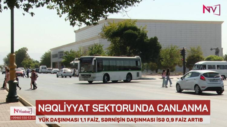 Naxçıvanda sərnişin daşınması 0,9 faiz, yük daşınması isə 1,1 faiz artıb<font color=red> - VİDEO</font>