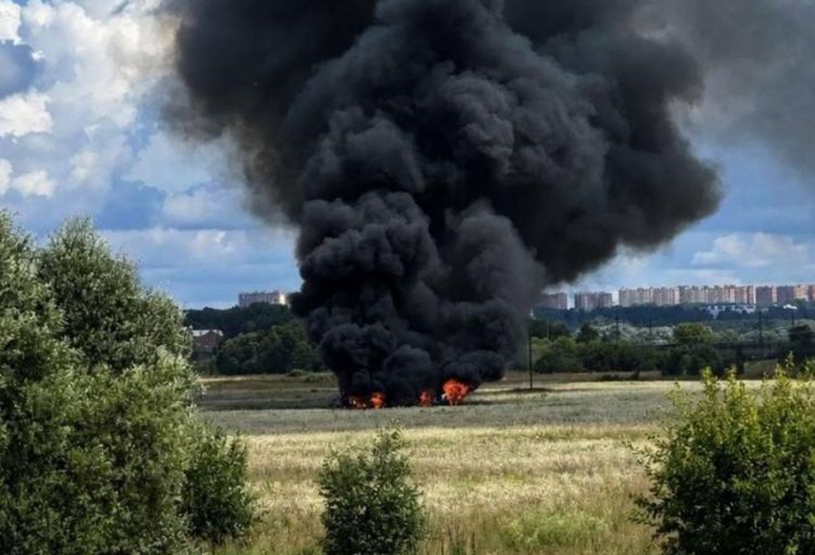 Moskva vilayətində döyüş təlimi təyyarəsi qəzaya uğrayıb