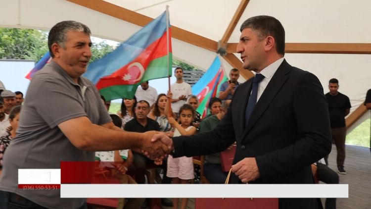 Xocalı və Ağdərəyə daha 53 ailə qayıdıb<font color=red> - VİDEO</font>