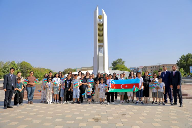 Naxçıvanda şəhid övladlarının yay düşərgəsinə start verilib<font color=red> - FOTOLAR</font>