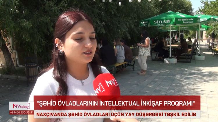 Naxçıvanda şəhid övladları üçün yay düşərgəsi təşkil olunub<font color=red> - VİDEO</font>
